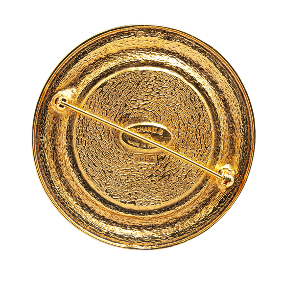 Pre-Loved Chanel Gold Plated 31 Rue Cambon Brooch - Picture 2 of 4